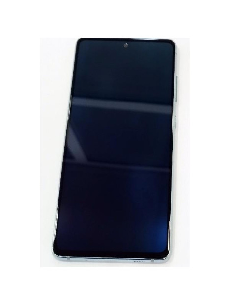 Pantalla lcd para Samsung Galaxy S20 FE 5G G781F S20 FE 4G G780F mas tactil negro con marco verde calidad premium
