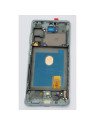 Pantalla lcd para Samsung Galaxy S20 FE 5G G781F S20 FE 4G G780F mas tactil negro con marco verde calidad premium