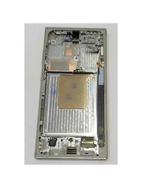 Pantalla lcd para Samsung Galaxy S24 Ultra S928 mas tactil negro con marco gris calidad premium