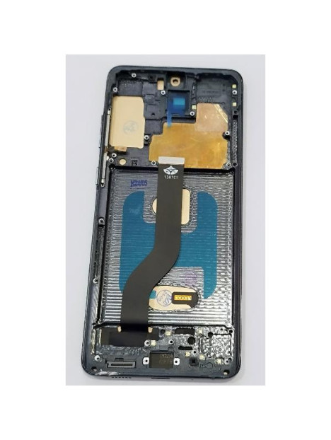 Pantalla lcd TFT para Samsung Galaxy S20 Plus G986 S20 Plus 5G mas tactil negro con marco plata