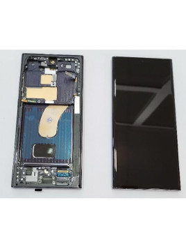 Pantalla lcd para Samsung Galaxy S23 Ultra S918B mas tactil negro con marco negro calidad premium