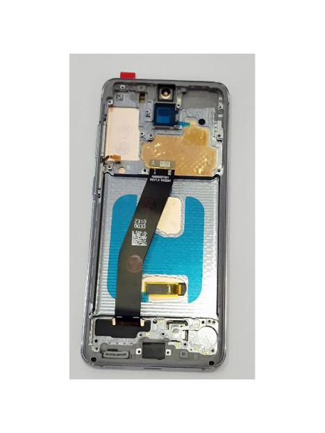 Pantalla lcd Oled para Samsung Galaxy S20 G980F mas tactil negro con marco negro calidad premium