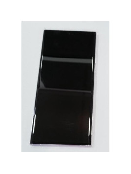 Pantalla lcd para Samsung Galaxy S23 Ultra S918B mas tactil negro con marco morado calidad premium