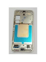 Pantalla lcd para Samsung Galaxy S24 S921 mas tactil negro con marco amarillo calidad premium