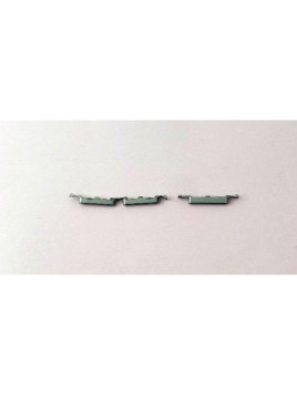 Botones laterales platas para Oppo A53 2020 calidad premium