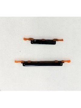 Botones laterales negros para Oneplus Nord N100 calidad premium