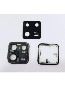 Cristal de camara para Xiaomi 13 Pro con marco negro calidad premium