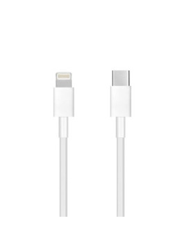Cable Tipo C blanco para iPhone Lightning 8-pin