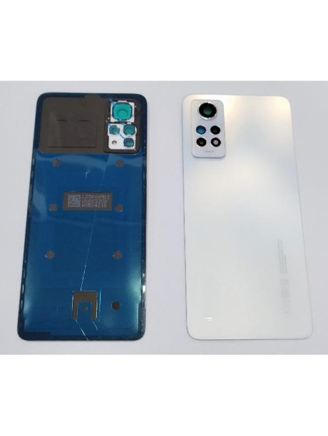 Tapa trasera o tapa bateria blanca polar para Xiaomi Redmi Note 12 Pro 4G 5600060K6A00 Service Pack