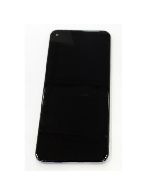 Pantalla lcd para Realme 8 mas tactil negro con marco negro compatible