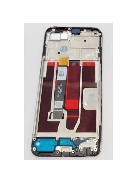 Pantalla lcd para Realme 8 mas tactil negro con marco negro compatible