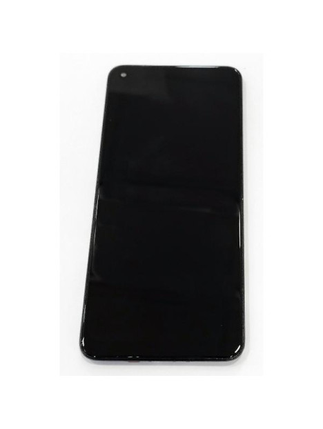 Pantalla lcd para Realme 8 5G RMX3241 mas tactil negro con marco negro compatible