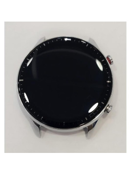Pantalla lcd para Huami AMAZFIT GTR 2 mas tactil negro con marco plata calidad premium