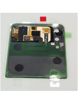 Lcd trasero verde para Samsung Galaxy Z Flip 3 5G F711 calidad premium