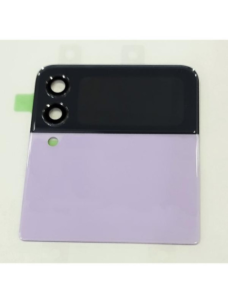 Lcd trasero morado para Samsung Galaxy Z Flip 3 5G F711 calidad premium