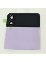 Lcd trasero morado para Samsung Galaxy Z Flip 3 5G F711 calidad premium