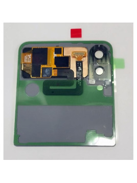 Lcd trasero morado para Samsung Galaxy Z Flip 3 5G F711 calidad premium