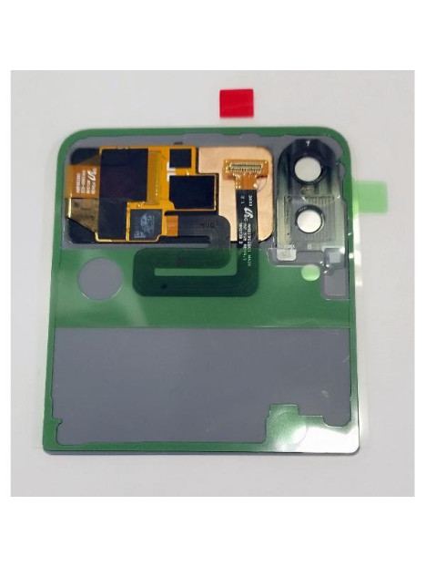 Lcd trasero morado para Samsung Galaxy Z Flip 3 5G F711 calidad premium