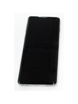 Pantalla lcd para Samsung Galaxy S10 G973F mas tactil negro con marco negro calidad Oled