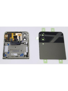 Lcd trasero negro para Samsung Galaxy Z Flip 4 F721 calidad premium