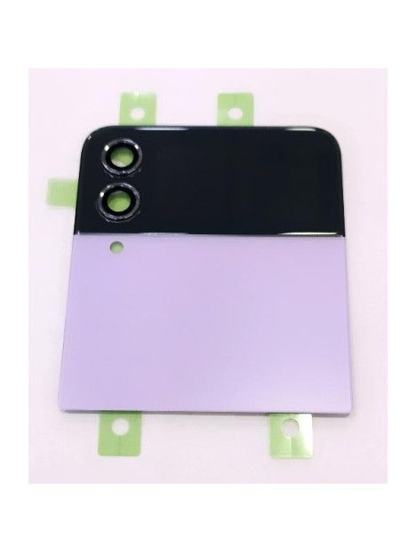 Lcd trasero morado para Samsung Galaxy Z Flip 4 F721 calidad premium