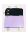Lcd trasero morado para Samsung Galaxy Z Flip 4 F721 calidad premium