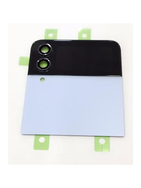 Lcd trasero azul para Samsung Galaxy Z Flip 4 F721 calidad premium