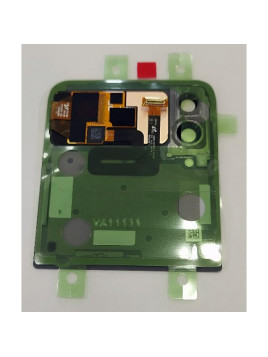 Lcd trasero azul para Samsung Galaxy Z Flip 4 F721 calidad premium