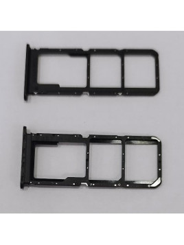 Soporte o bandeja sim negra Dual sim para Oppo A57s CPH2385 calidad premium