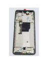 Pantalla lcd para Motorola Edge 40 Neo mas tactil negro con carcasa frontal negra 5D68C23363 Service Pack