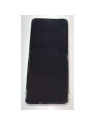 Pantalla lcd para Samsung Galaxy Z Flip 3 SM-F711B mas tactil negro con marco plata GH82-27243E Service Pack
