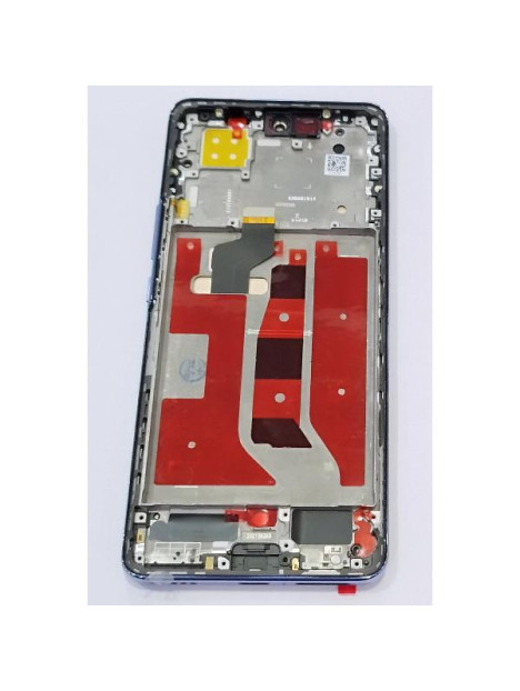 Pantalla lcd TFT para Huawei Nova 9 mas tactil negro con marco azul compatible