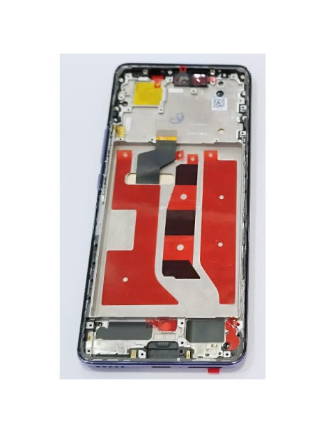 Pantalla lcd TFT para Huawei Nova 9 mas tactil negro con marco morado compatible