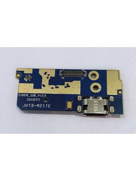 Flex puerto de carga para Doogee S41 Max calidad premium