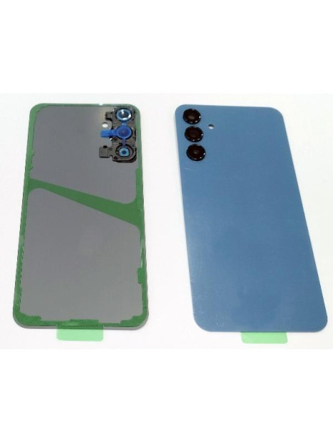 Tapa trasera o tapa bateria azul para Samsung Galaxy A15 4G A155 mas lente de camara