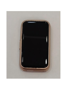 Pantalla lcd para Huawei Band 7 mas tactil negro con marco rosa calidad premium