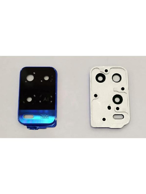 Cubierta de camara azul para Oppo A54 4G calidad premium