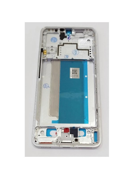 Carcasa o marco frontal plata para Xiaomi Poco F6 Pro 5G