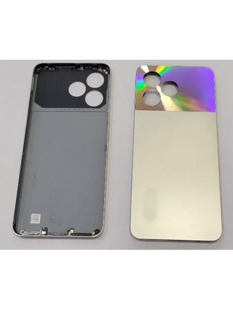 Tapa trasera o tapa bateria dorada para Realme Note 50 4G RMX3834