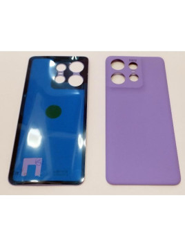 Tapa trasera o tapa bateria morada para Motorola Edge 50 Pro