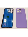 Tapa trasera o tapa bateria morada para Motorola Edge 50 Pro