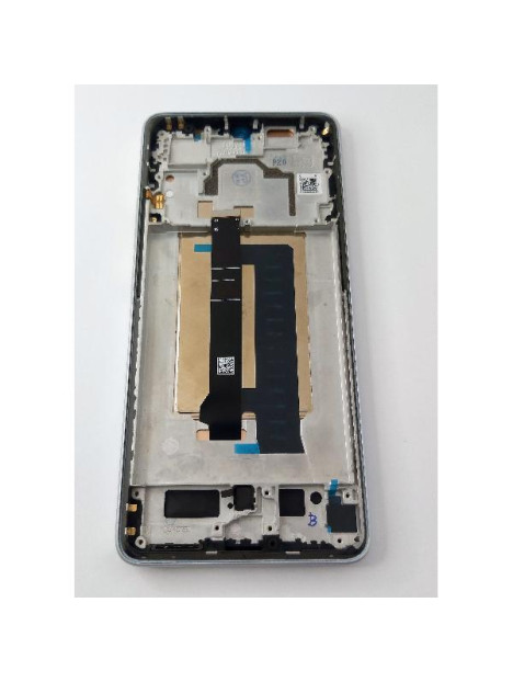 Pantalla lcd para Xiaomi Poco X6 Pro 5G mas tactil negro mas marco plata compatible