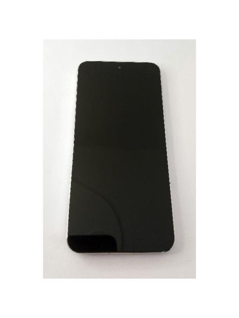 Pantalla lcd para Xiaomi 13 mas tactil negro mas marco plata compatible