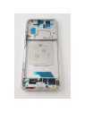 Pantalla lcd para Xiaomi 13 mas tactil negro mas marco plata compatible