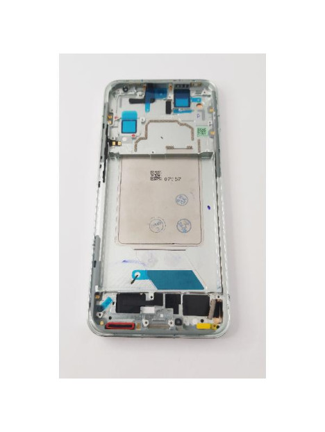Pantalla lcd para Xiaomi 13 mas tactil negro mas marco verde calidad premium