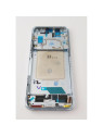Pantalla lcd para Xiaomi 13 mas tactil negro mas marco azul compatible