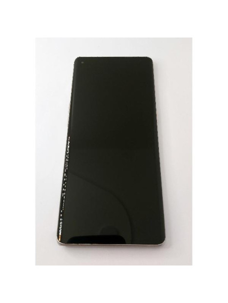 Pantalla lcd para Oppo Find X3 Neo CPH2207 mas tactil negro mas marco dorado calidad premium