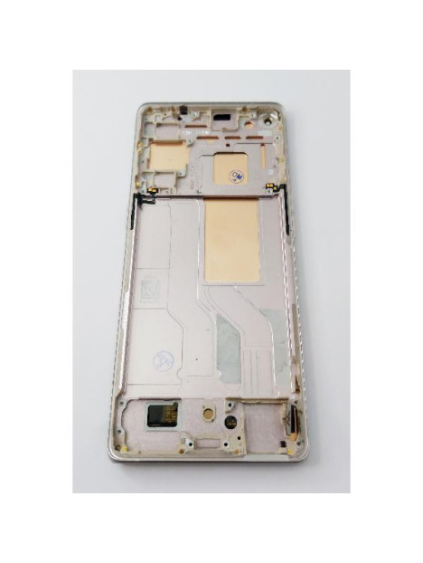 Pantalla lcd para Oppo Find X3 Neo CPH2207 mas tactil negro mas marco dorado calidad premium