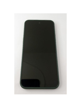 Pantalla lcd para Nokia XR21 mas tactil negro mas marco verde calidad premium