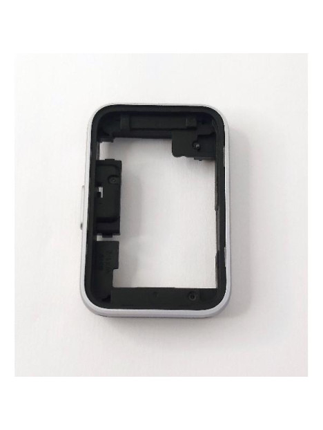 Carcasa o marco central plateado para Samsung Galaxy Fit 3 R390 40mm